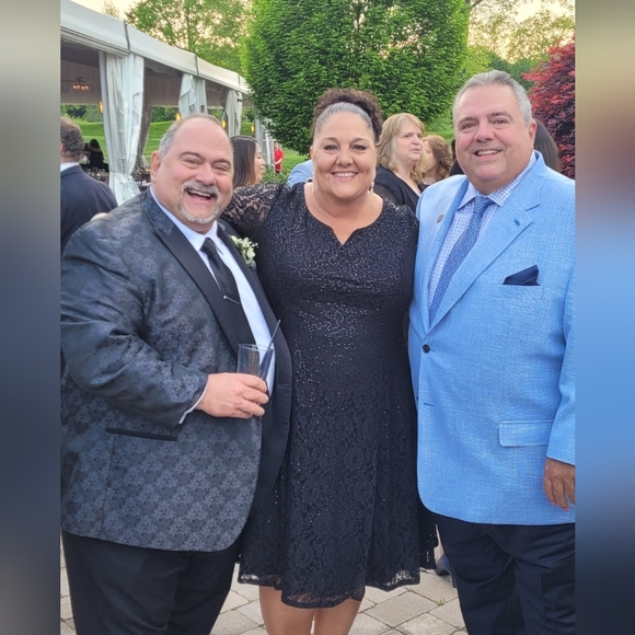 SLNY Fashions 3/4 SLEEVE EVENING DRESS - Picture 4 of 7